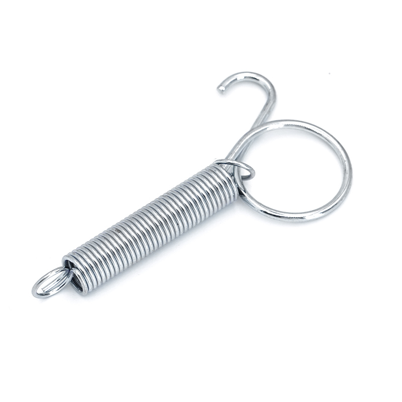 4/8Pcs Multifunctionele Lente Dierenkooivergrendelingen Lock Lente Konijn Kooi Deur Trekveer Met Haak Voor Het Bevestigen Van Alle Huisdieren Kooien