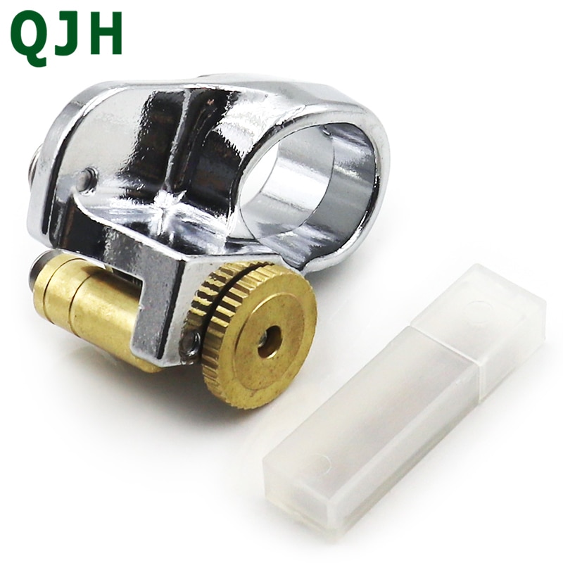 Narzędzia skórzane pasek nóż skórzany pasek rzemieślniczy DIY ręczne cięcie regulowany wycinacz pasków skórzany sznur ostrze tnące