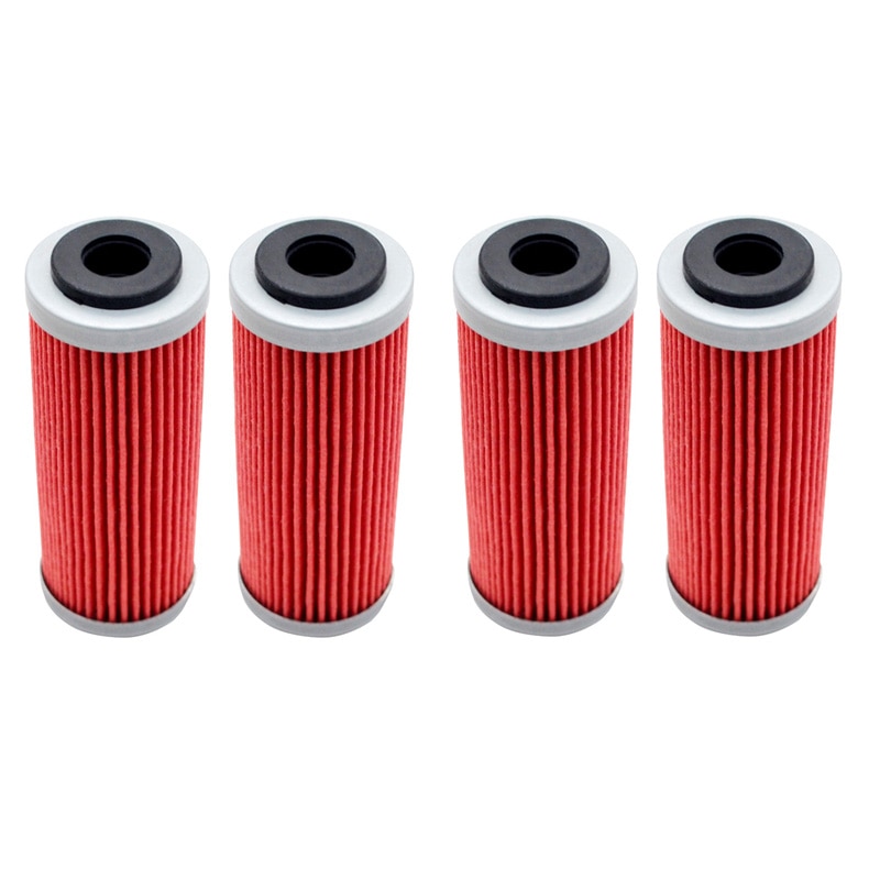 4/6Pcs Motorfiets Olie Filter Voor Sx Sxf Sxs Xcf XCF-W Xcw Smr 250 350 400 450 505 530 2007