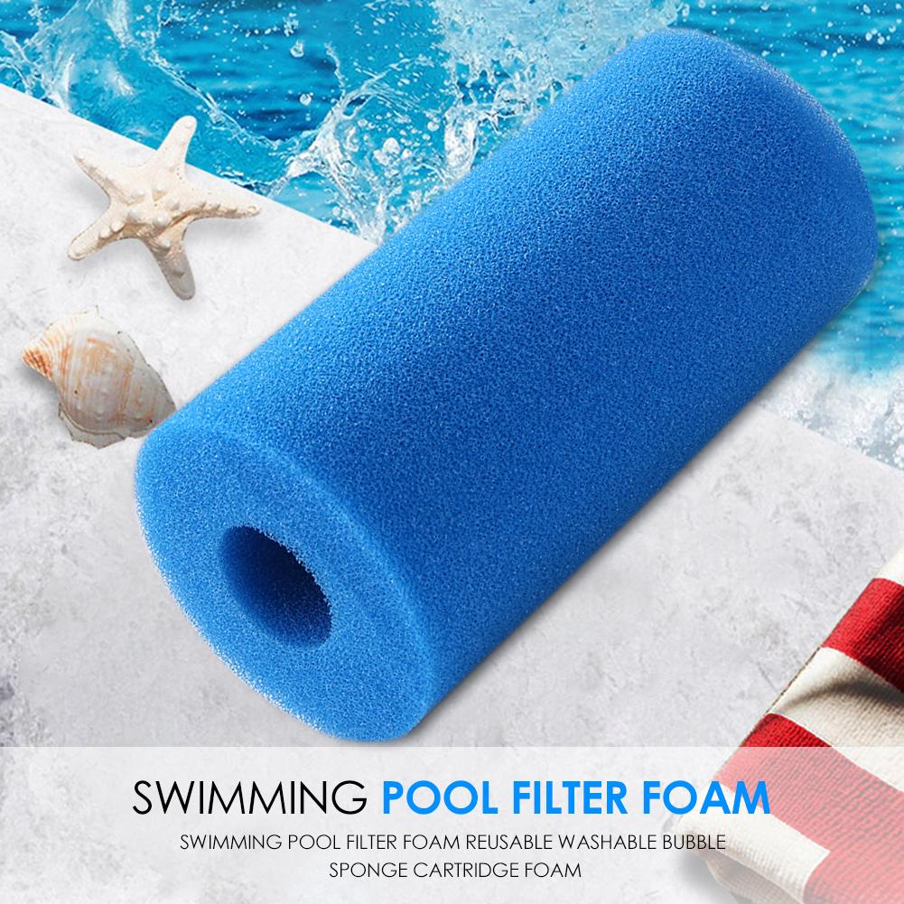 Filter swimmingpool filter til intex a type intex h  s1 type genanvendeligt vaskbart pool filter svamp pool cleanning accessori