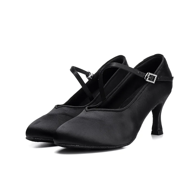 Chaussures de danse professionnelles Laitn à talons hauts modernes pour adultes, chaussures de danse Standard nationale pour femmes, valse, Flamenco