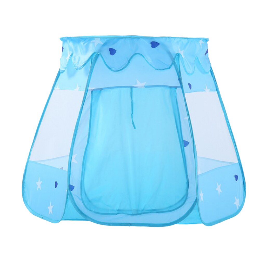 Kids Indoor Outdoor Up Kasteel Speel Tent Bal Pit Playhouse Toebehoren Blauw