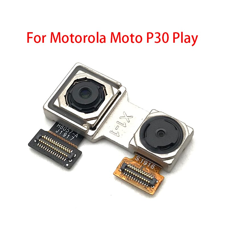 Caméra arrière avec câble flexible, Module de caméra principale pour Motorola Moto One P30 Play xt1944, pièces de rechange