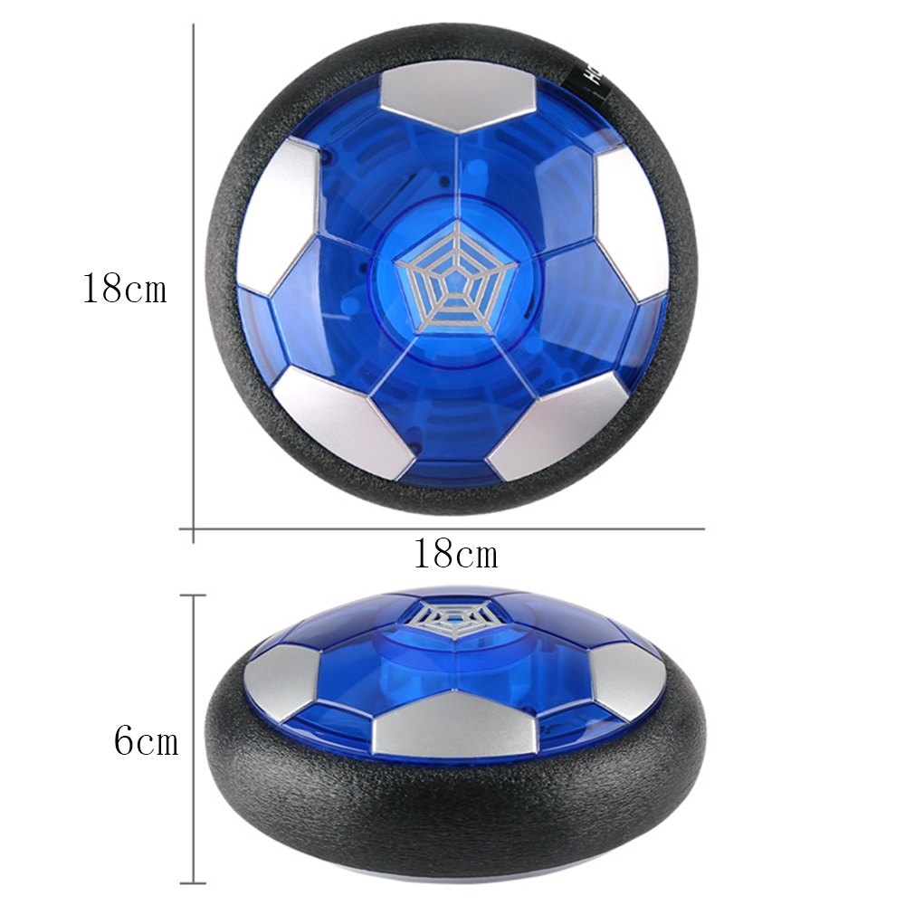 Electric Soccer Ball Hover Soccer Ball LED Light Projector Suspended Football Toys Gliding Air Cushion Floating Foam Kids