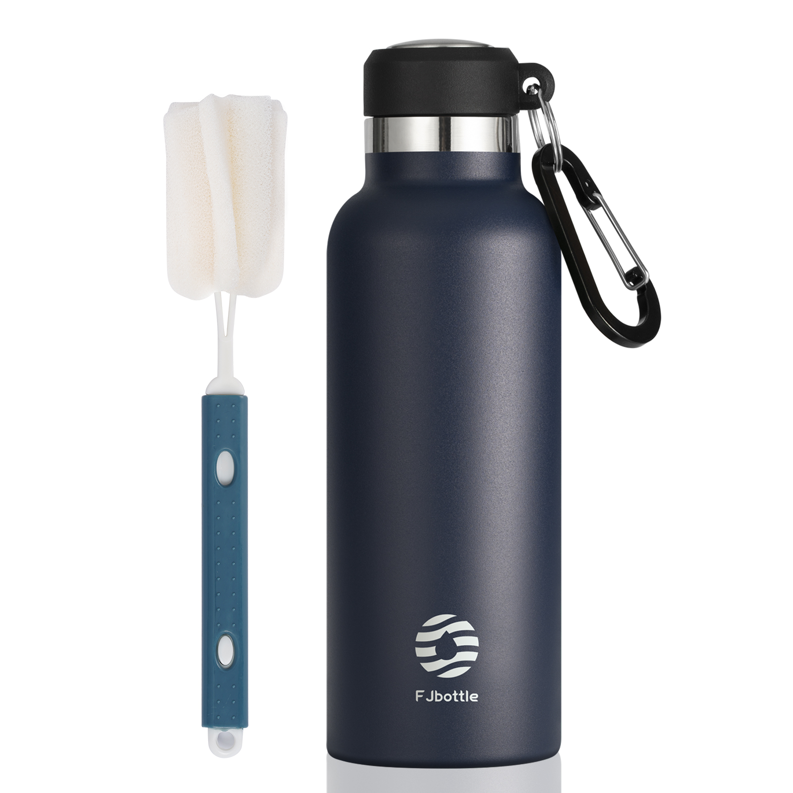 FEIJIAN Termo Botella de agua portátil Taza térmica de acero inoxidable Frasco a prueba de fugas Mini 500 ML/600 ML: Azul / 500-1.000 ml