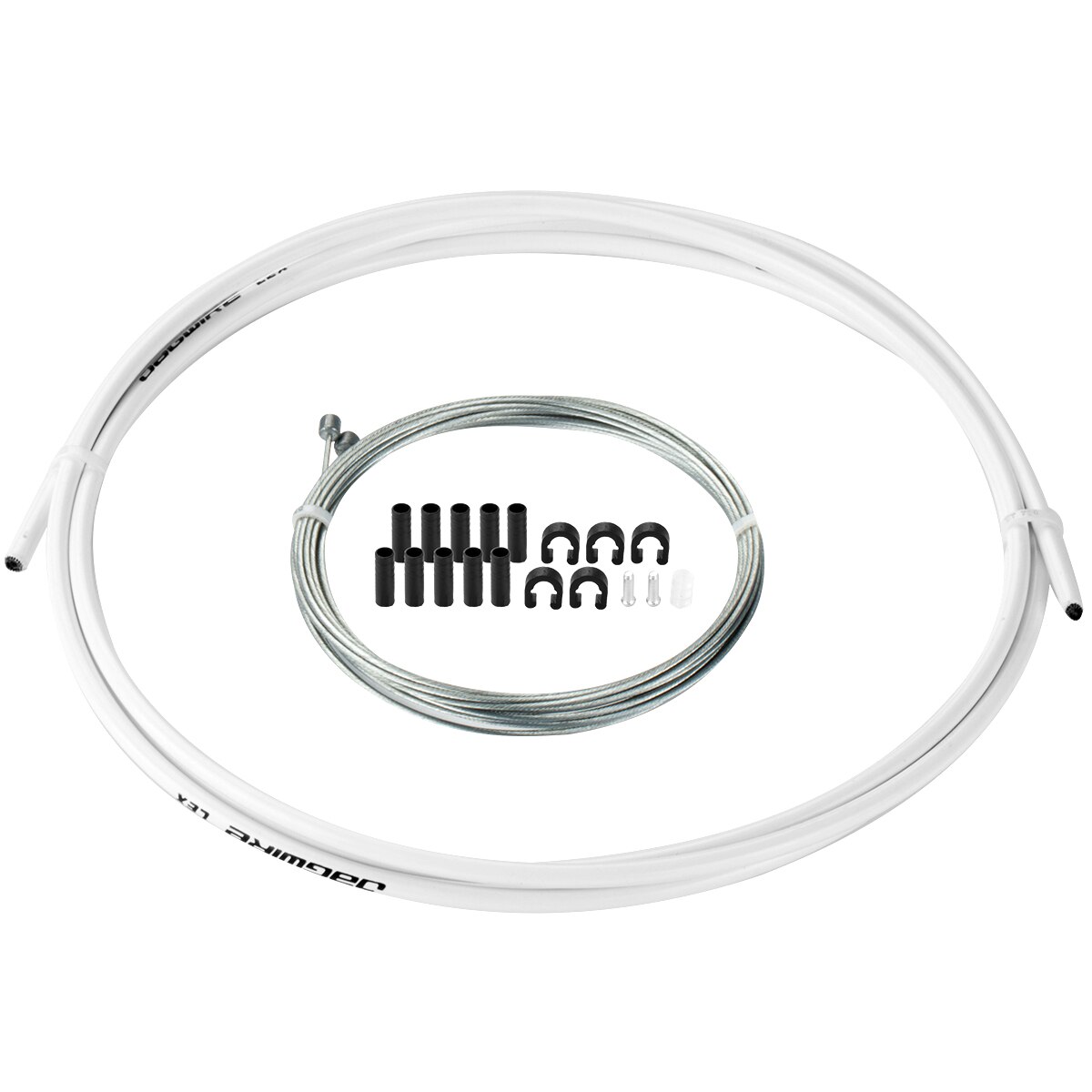 CNC Bike Shifter Cable MTB Shift Cable Housing Set: White