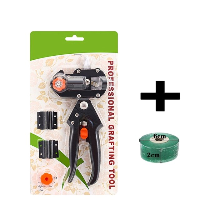 Multifunctional Fruit Tree Grafting Device Garden Seedling Grafting Pruning Scissors Gardening Tools Set for Pruning Flowers: B