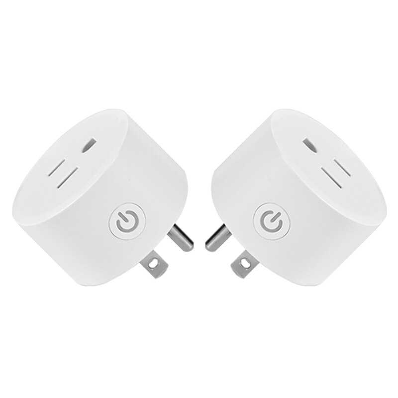 5 Pcs Mini Smart Plug US Plug WIFI Smart Socket Smart Timer Voice Control Work With Siri Alexa Google Assisitant