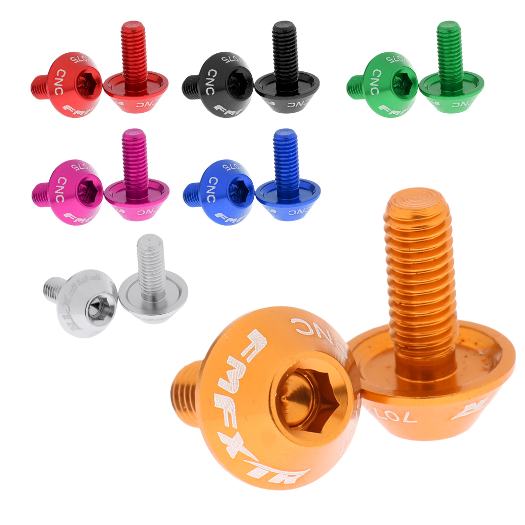 Water Bottle Cage Allen Key Bolt Screws 5 X 12mm 7 Colors Bike Water Bottle Screws Water Bottle Rack Accessorie