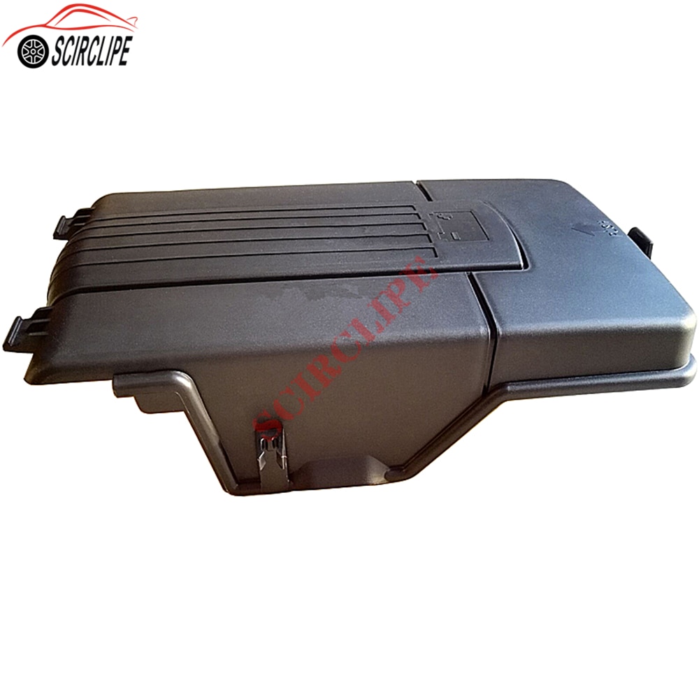 Car Engine Battery Protection Cover For Skoda Karoq Kodiaq Octavia Mk3 Superb VW T-ROC Tiguan L Battery Anode Electrode Shell