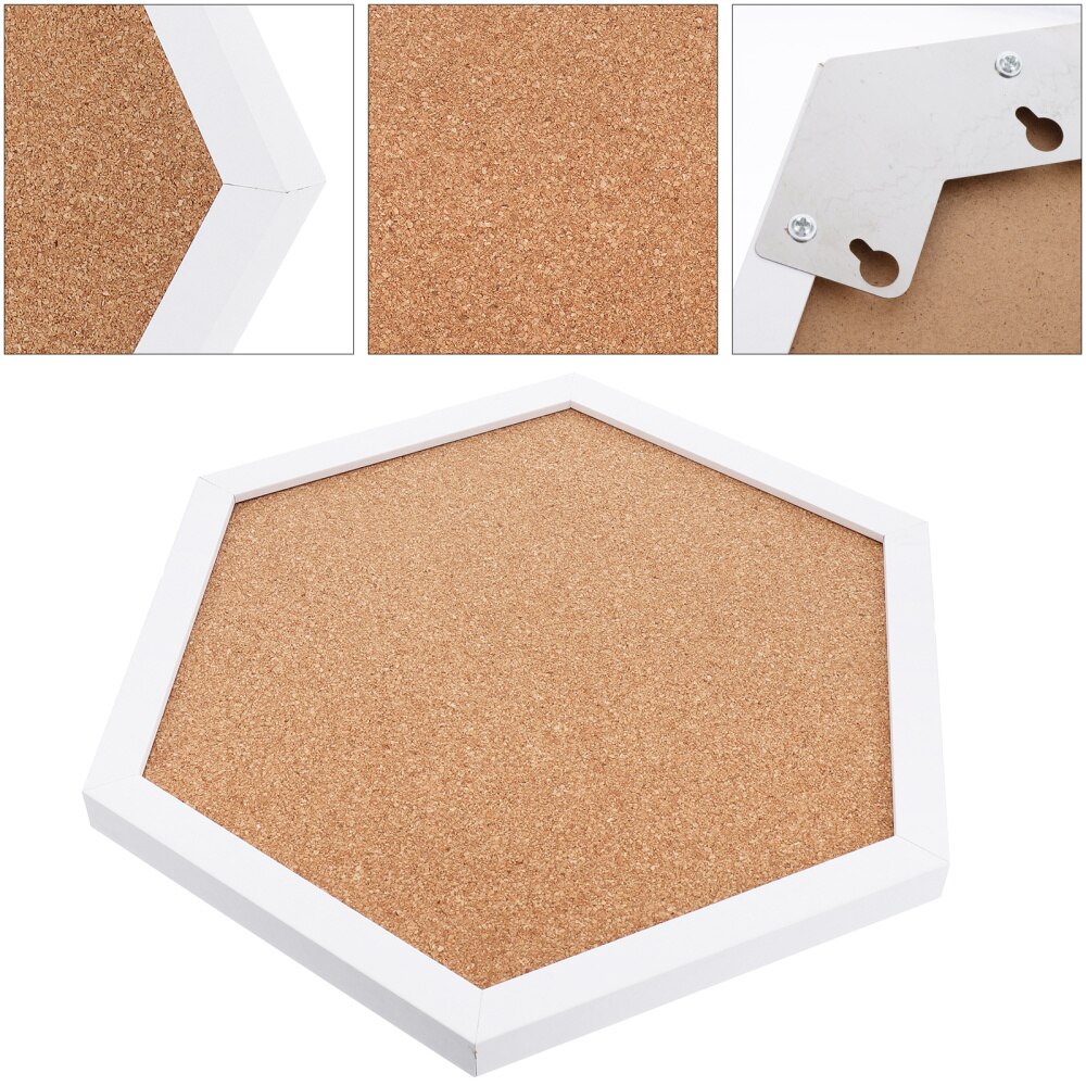 Duurzaam Kurk Bulletin Board Prikbord Kurk Display Board Hexagon Memo Board