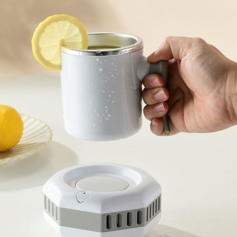 Hjemmekontor smart desktop hurtig køling kop fest drikke kølige drikke krus køler til vand mælk øl kakao kaffe