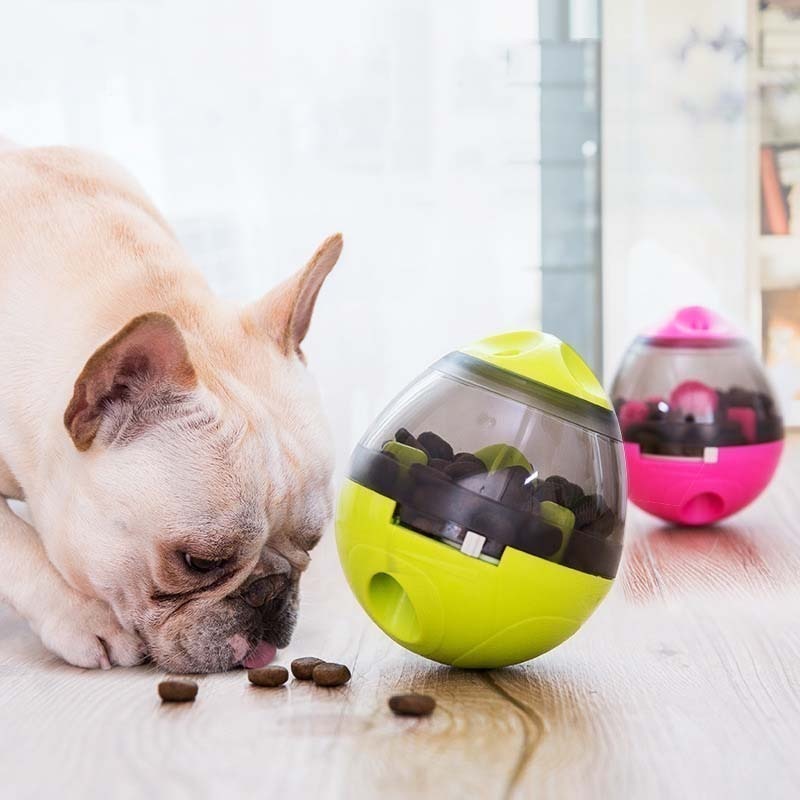Interactive Dog Toys Gourd Shape IQ Food Ball Toy Smarter Food Dogs Treat Dispenser For Dogs Cats Playing Training Pets Supply