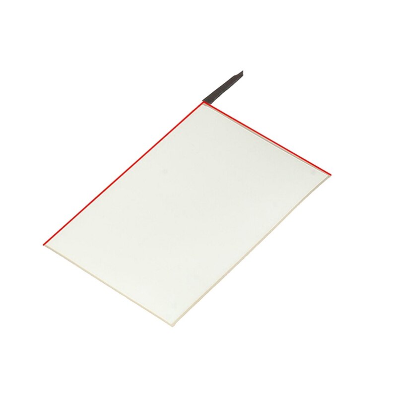 105Mm X 148Mm El Panel Elektroluminescerende Vel Neon Vel + Actuator 12V: Transparent Blue