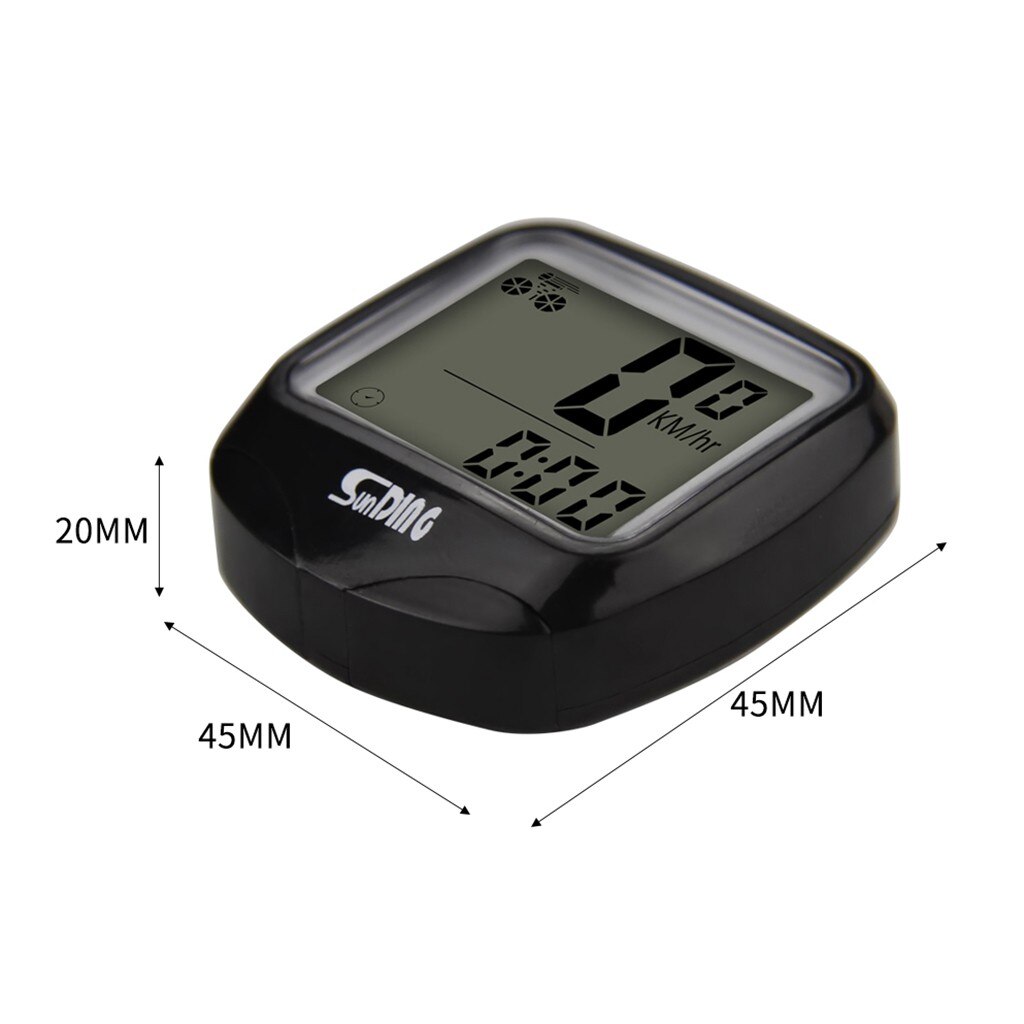 Multifunction Mountain bike speedometerBicycle Speedometer And Odometer Wireless Waterproof Bicycle Computer Speedometer F