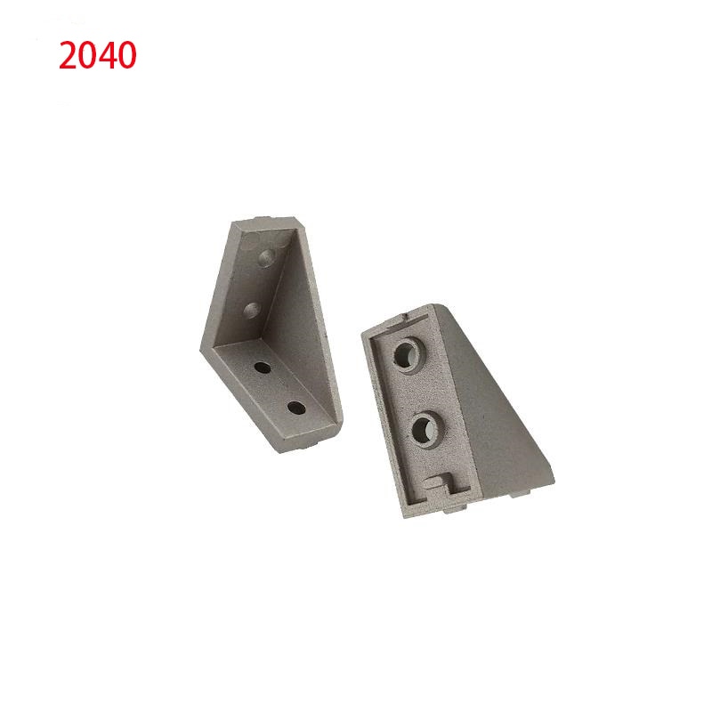 2040 hoek montage hoek aluminium 20x40 L connector beugel sluiting match gebruik 2040 industriële aluminium profiel