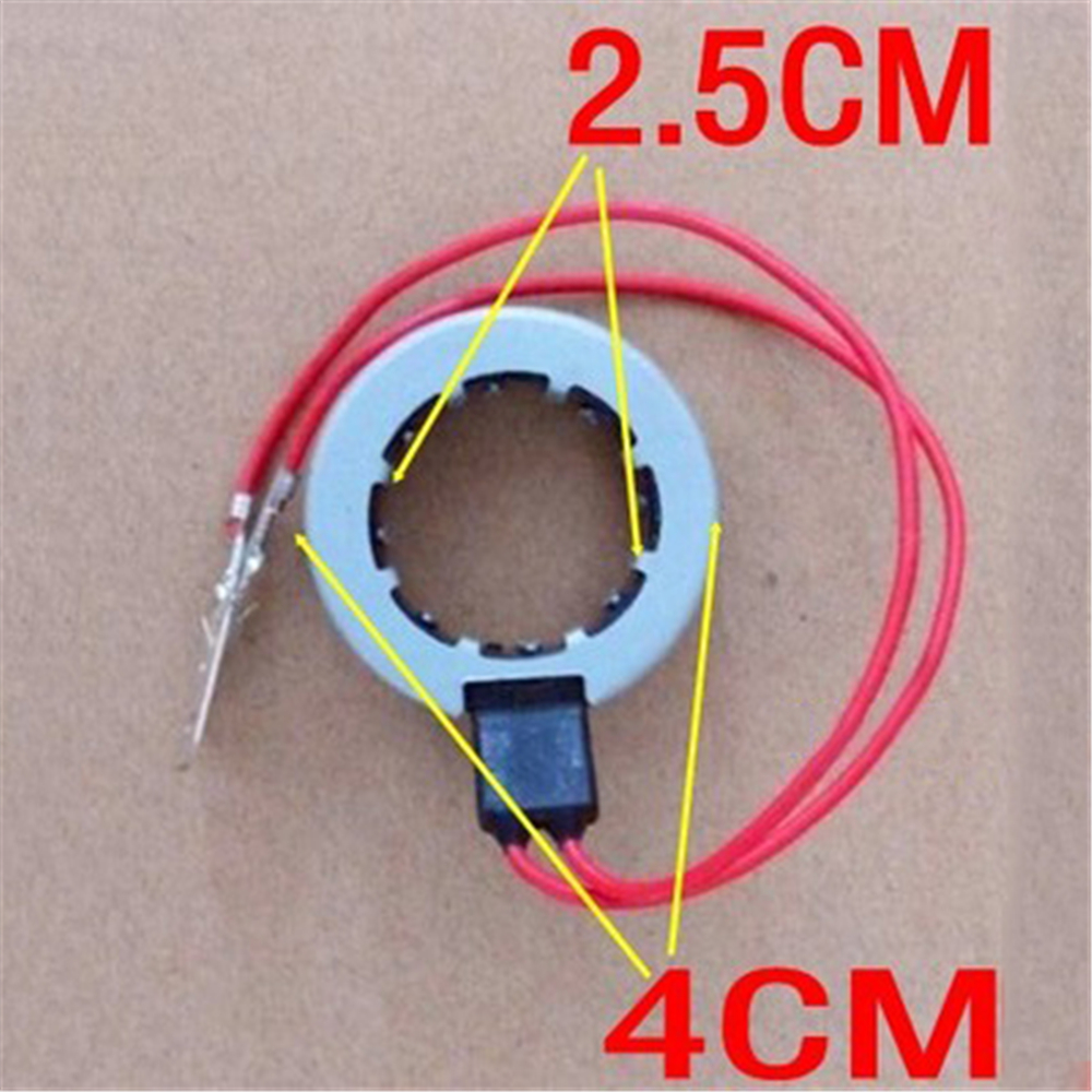 Tacómetro rojo para lavadora, bobina de medición de velocidad del Motor, piezas de repuesto para reparación de lavadora Universal, 1 ud.