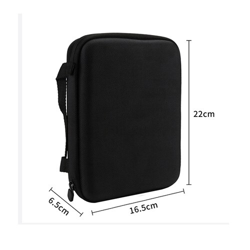 Étui de transport étanche portable pour GoPro Hero 8 7 6 5 SJCAM Xiaomi Yi 4k Eken h9 boîte de caméra Go Pro 8 accessoire: Middle Box (NO LOGO)