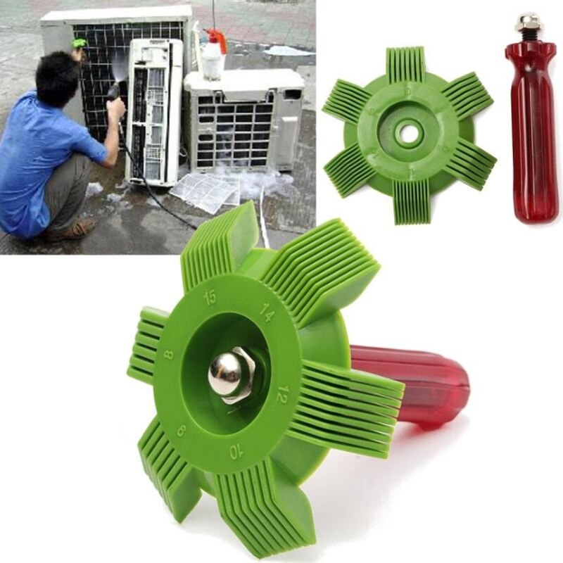Herramienta Universal de reparación de aleta de condensación para radiador de coche, peine enfriador, alisador de aire acondicionado, herramientas de limpieza para sistema de refrigeración para automóvil