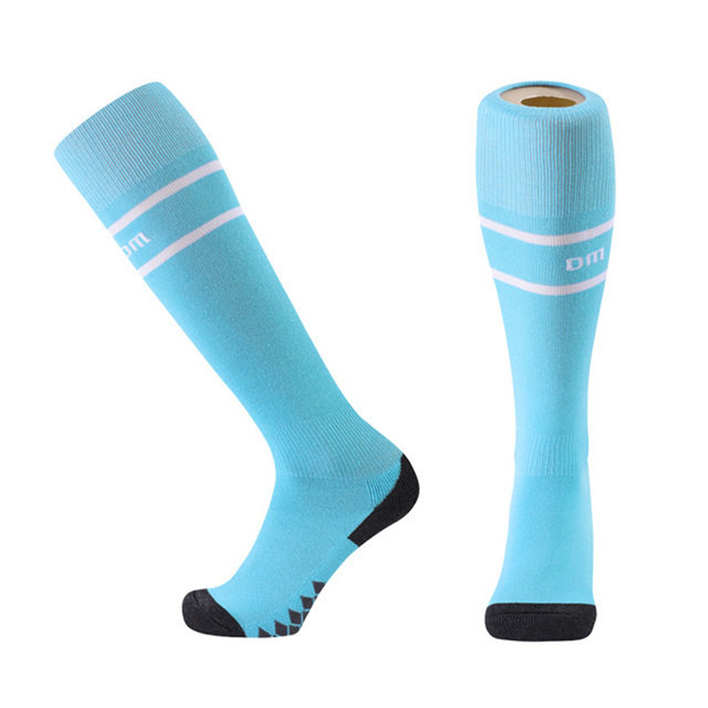 Men Sports Soccer Socks Football Club Sock Knee-High Breathable High Elastic Adult Kids Long Stocking Socks Boy