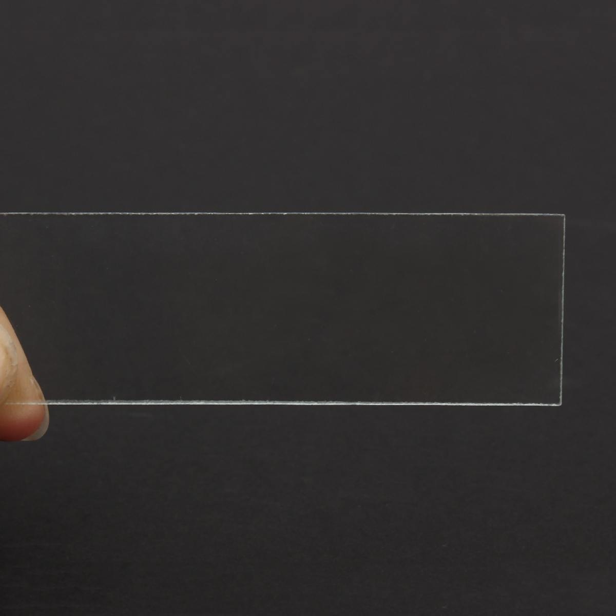 5 stk 1mm tykkelse hulrumsglas dækglas enkelt konkave mikroskop glas dias genanvendeligt laboratorium blank prøve dækglas