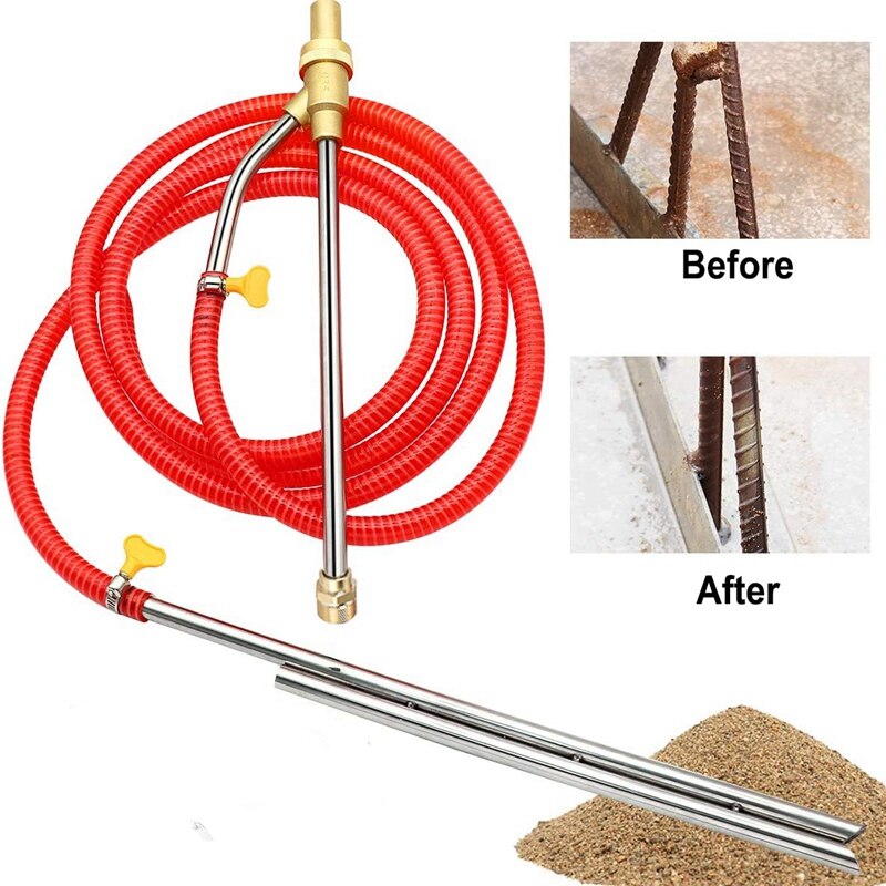 Pressure Washer Sandblasting Kit 5000PSI Wet Blasting Blaster Car