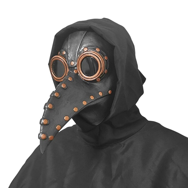 Halloween Arzt Vogel Schnabel Maske ist Natürliche und Umwelt-freundliche Latex Atmungsaktiv und ungiftig Geeignet für Party: E