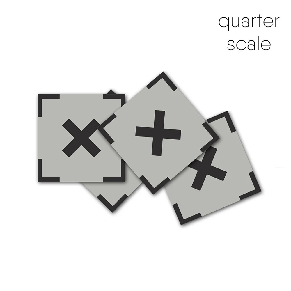 Self-adhesive Tile stickers Tiles for Kitchen Bathroom Back splash - Floor decals Wall Paper Waterproof Peel &amp; Stick 10pcs: FS2094-2 / 20cmx20cmx10pcs