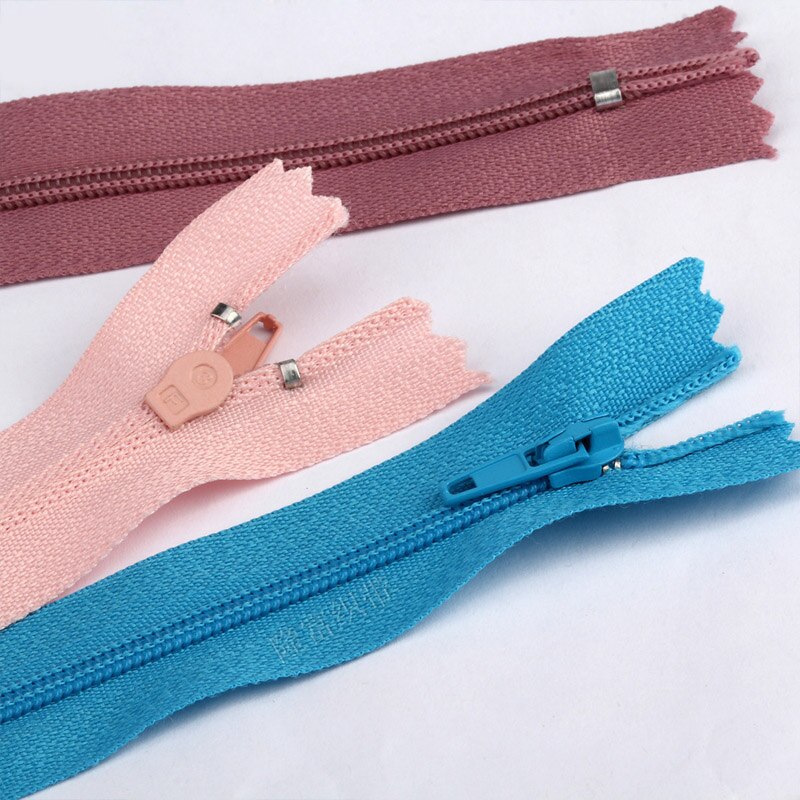 Diy Accessoires Nylon Coil Ritsen Tailor Kledingstuk Zwart Wit Gemengde 10 Stuks 20 Cm Lengte Naaien Handwerk