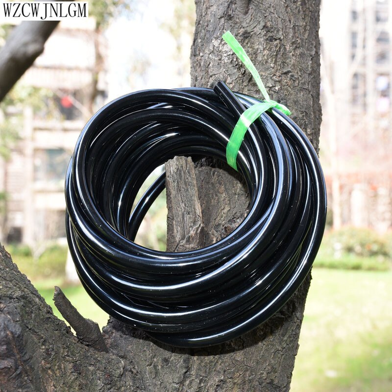 Garden Irrigation 4 / 7mm Black Mini Hose Drip Irrigation Greenhouse Arrow Hose 5m