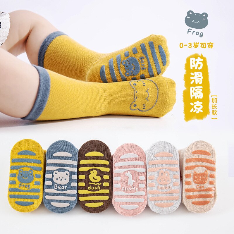 3 Pcs Baby Boy Socks Newborn Infant Socks Baby Socks Girl Non Slip Socks Baby Girls Knee Length Socks 0-3t Kids Socks