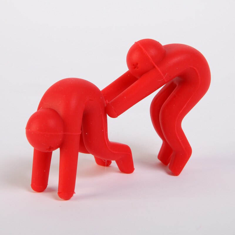 multifunctional food safe grade silicone pot clip soup pot lid holder pot lid rests