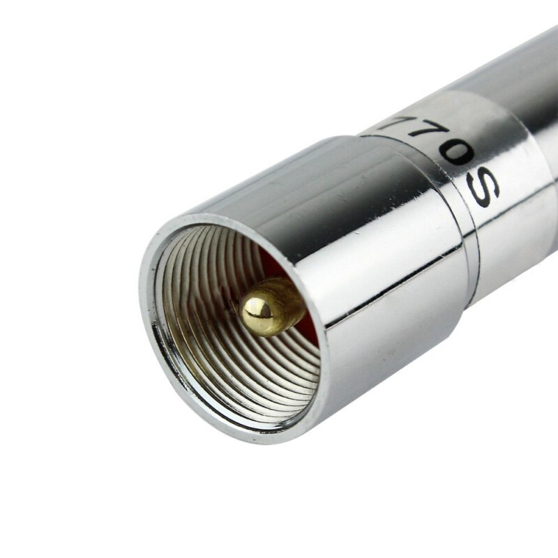 Kaksikaistainen antenni uhf / vhf 144/430 mhz 2.15 / 3.0 dbi high gain amatööri matkapuhelinradio  sl16 /  uhf-j / m tyyppi
