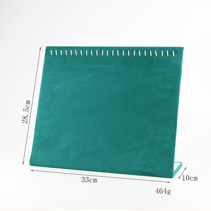 Groen/beige oorbellen organizer, sieradenhouder, displaystandaard, kettinghanger, kettingrek: Grijs