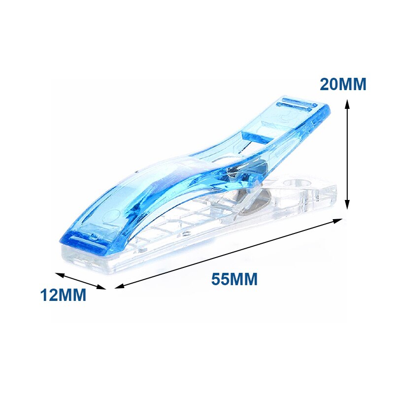 50pcs Sewing Clips Set Jumbo Wonder Quilting Binder Clip Multi-Purpose DIY Patchwork Fabric Quilting Craft Sewing Knitting Clips