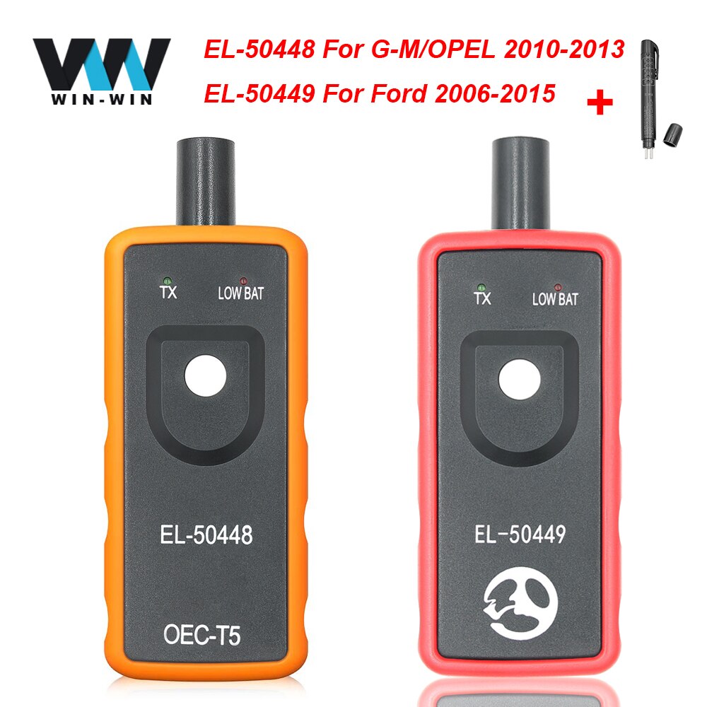 El 50448 El 50449 Tpms EL-50448 EL-50448 Voor Ford Voor Gm Bandenspanning Monitor Sensor Tpms Activering Tool + OEC-T5 voor Opel Tmps
