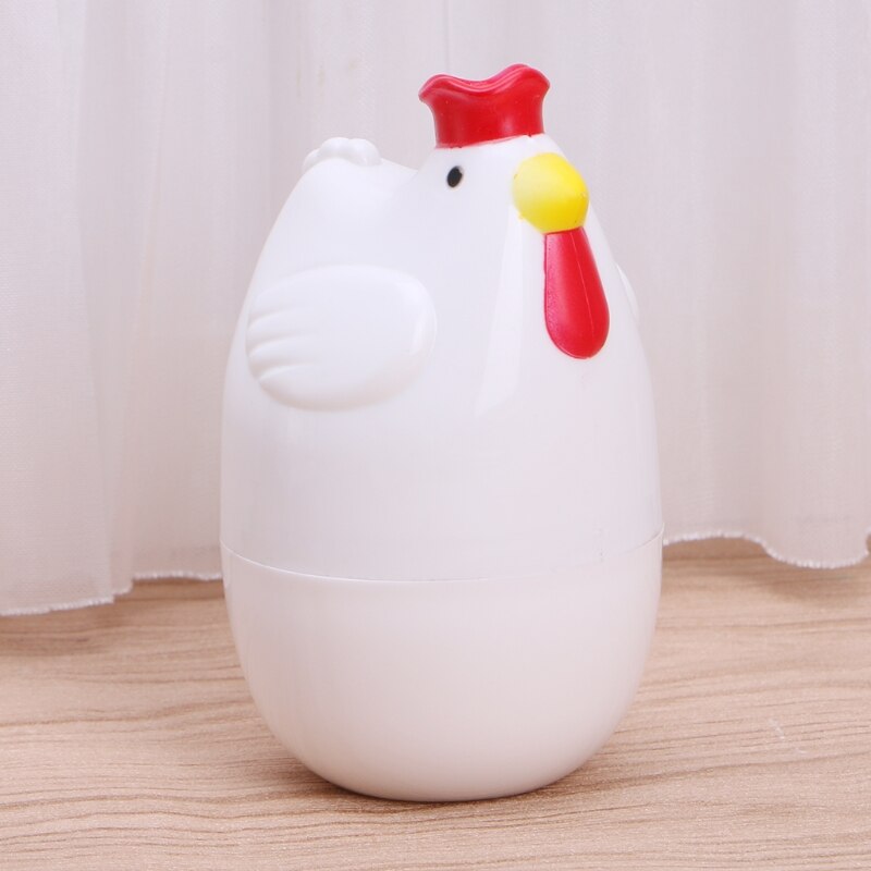 Home Chicken Shaped Microwave One Egg Boiler Cooker Kitchen Cooking Appliance 667A