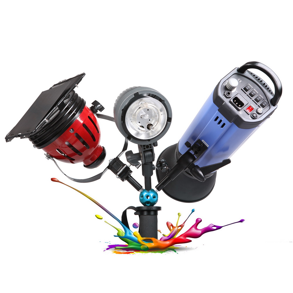 Photography Equipment Multifunctional DIY Magic Ball 3/8 Hole for Studio Tripod Light Stand Bracket Connect Stick DSLR Camera