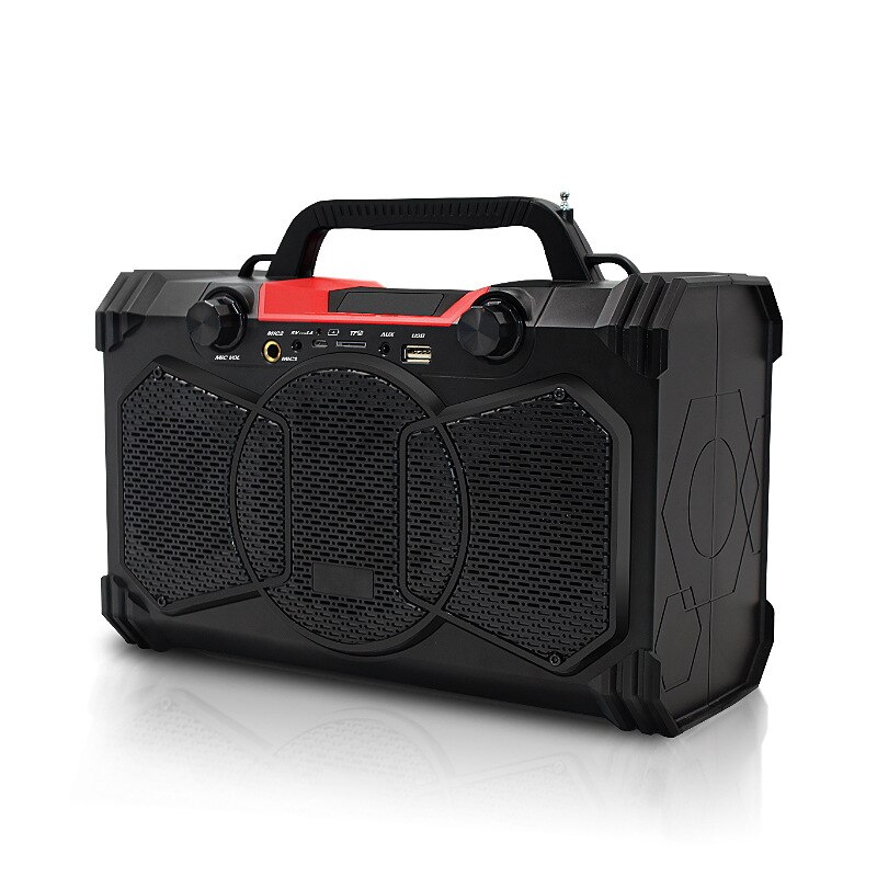 Q66 Wireless Bluetooth Card Speaker Subwoofer Outdoor Square Dance Portable Audio: Default Title