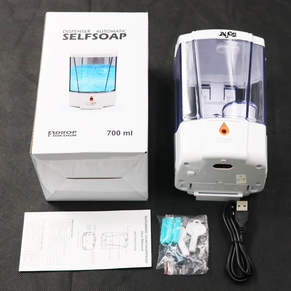 700ml Heimat Hotel Touchless Automatische Seife Spender Sensor Desinfektionsmittel Flüssigkeit Treuer Hand Waschen Sanitizer Dispensador Maschine