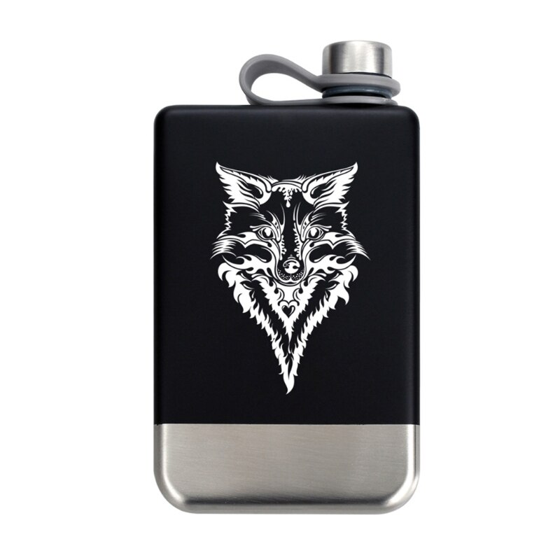 Heupfles Draagbare Reizen Alcohol Whiskey Fles Drank Flessen Voor Vriend: A