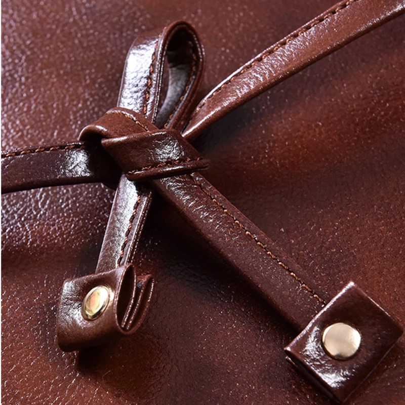 Vêtements de travail tablier en cuir PU, sangle croisée, Barista barman pâtissier Chef café bistrot BBQ Grill uniforme fleuriste barbier charpentier