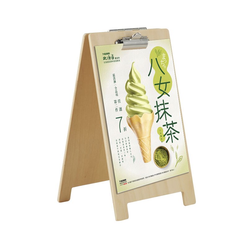 Message Board Memo Blackboard Decor Desktop Home Multifunctional Cafe Menu Card Sign Holder: 2 / 100x200mm