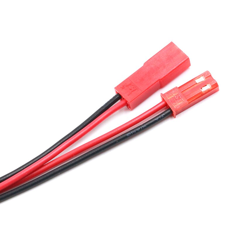 20pcs 2 Pin Connector Male Female JST Plug Cable 22 AWG Wire For RC Battery Helicopter DIY LED Lights Decoration