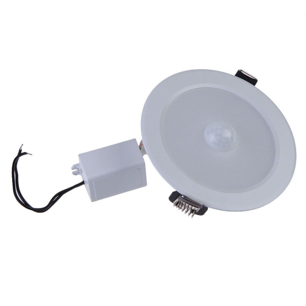 5w/7w/9w inbouw led paneel licht pir sensor bewegingssensor menselijk lichaam sensor opbouw downlight led plafondlamp  ac110v 220v
