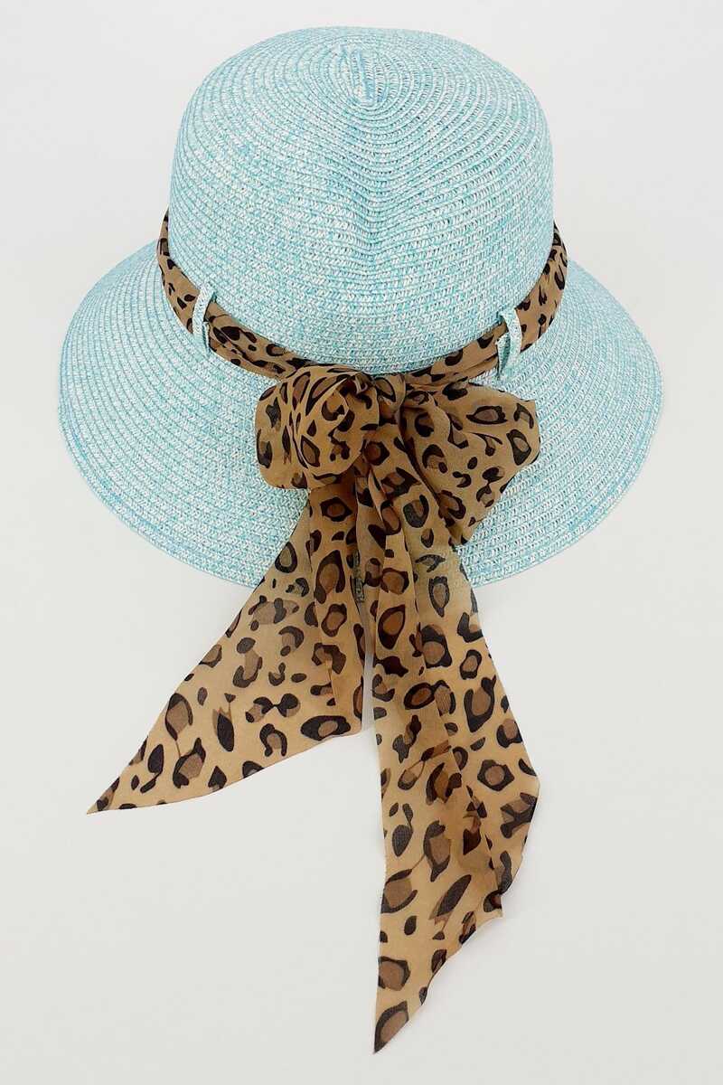 Vrouwen Strand Hoed Zomer Hoed: Blauw