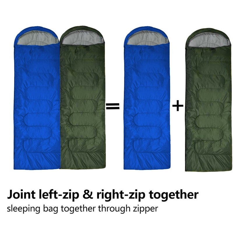 Sleeping Bag Warm Lightweight Envelope for Indoor Outdoor Camping