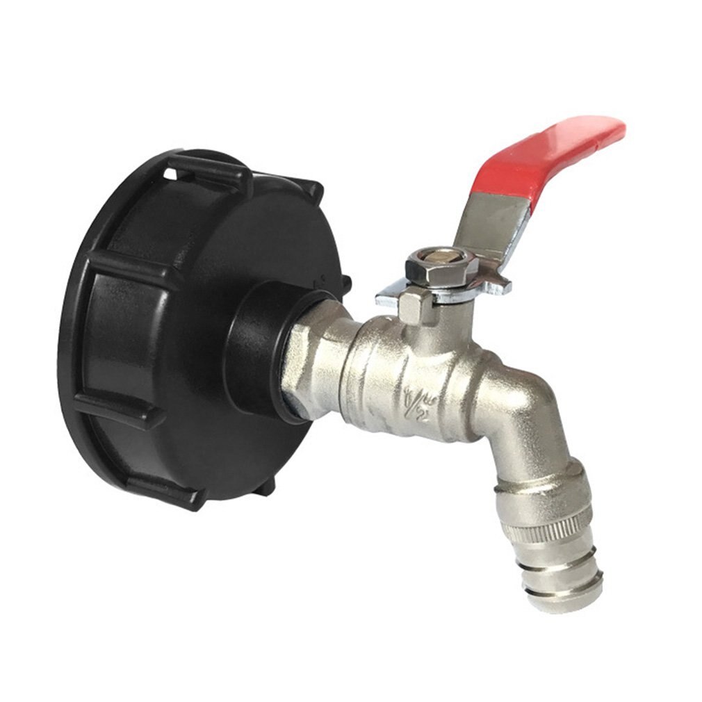 Ibc ton fatventil montering rostfritt stål 2 " to 1/2 " tank adapter för mässing kran montering ventil reservdelar