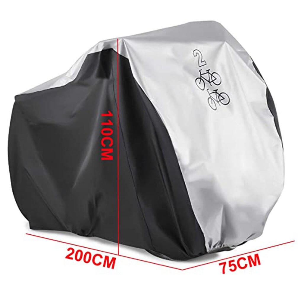 Outdoor Bike Protector Wheels Cover Dust-Proof Scratch-proof Indoor Protective Gear Portable Foldable Bicycle Storage Cover