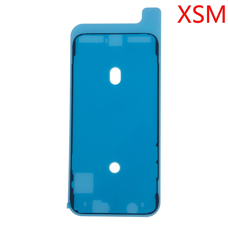 Pegatina para IPhone 6s/6s plus/7s/7plus/8/8 plus/XR/X /XS, cinta adhesiva para pantalla, pegamento para reparación, resistente al agua, 2 uds.: YELLOW